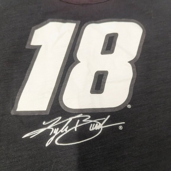 Nascar Size XL Kyle Busch Tank Black/M & M - Picture 2 of 11